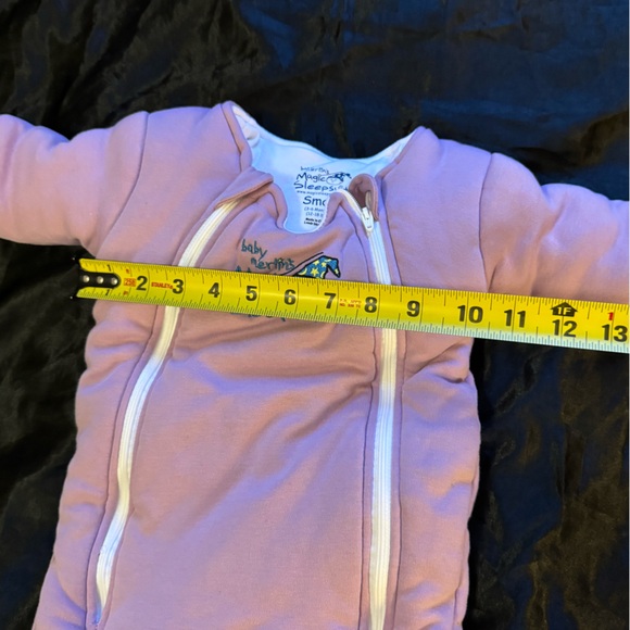 Baby Merlin's Magic Sleepsuit Small (3-6 months) - Purple - Picture 4 of 7